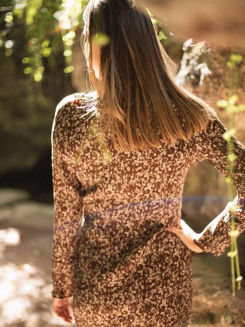 Robe marron