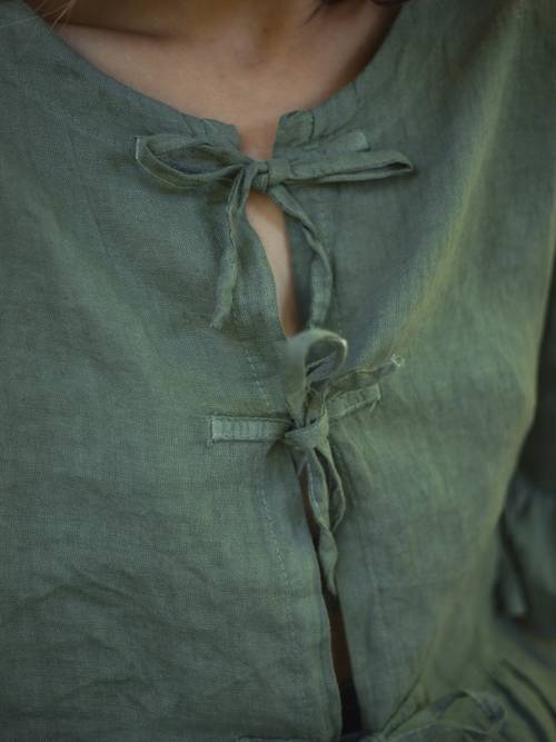 Blouse kaki 4