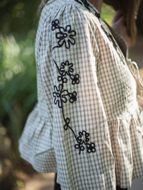 Blouse à carreaux 4