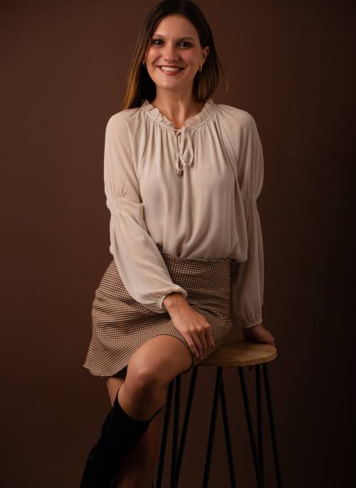 Blouse beige