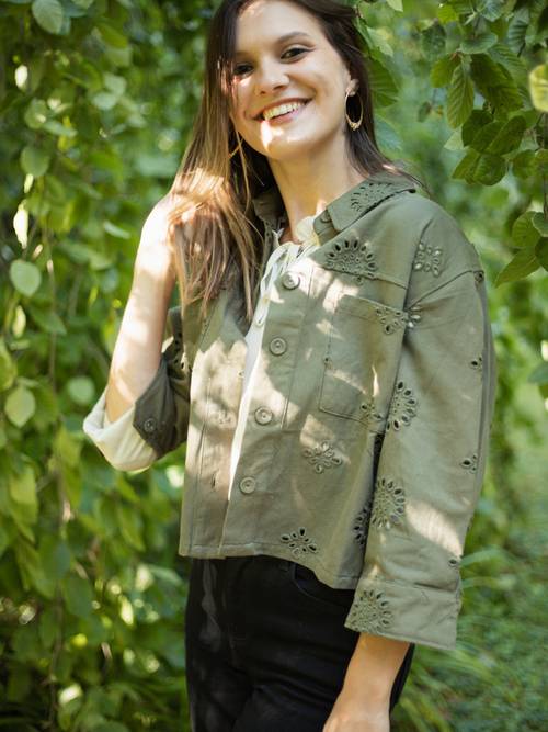 Veste kaki
