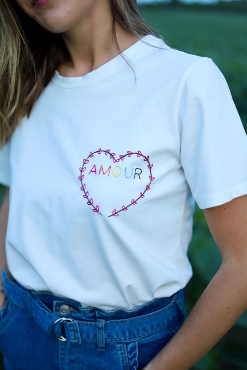 T-shirt Amour