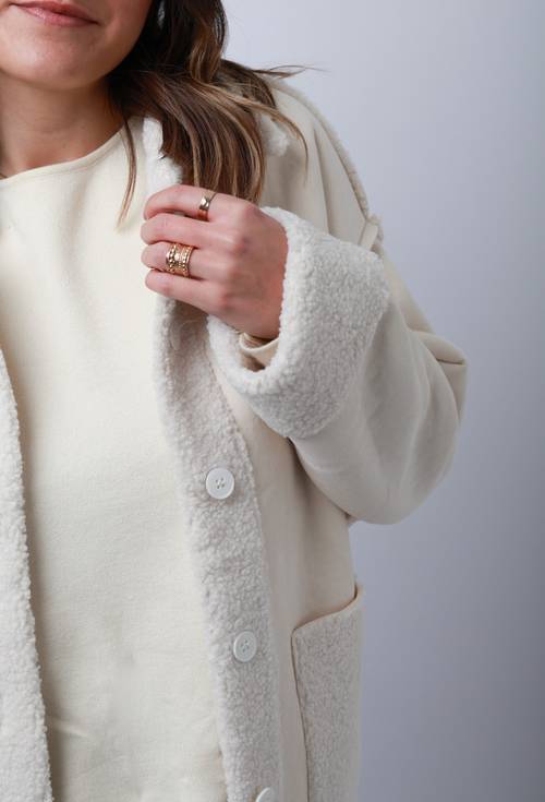 Manteau écru 3