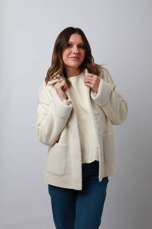 Manteau écru