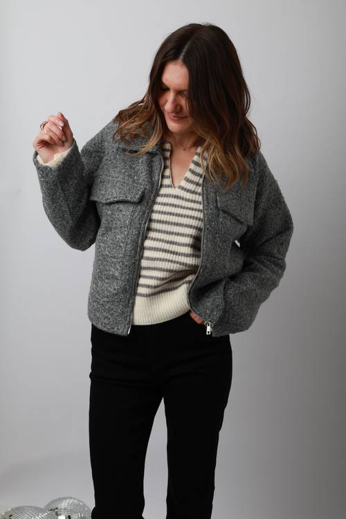 Veste grise 2