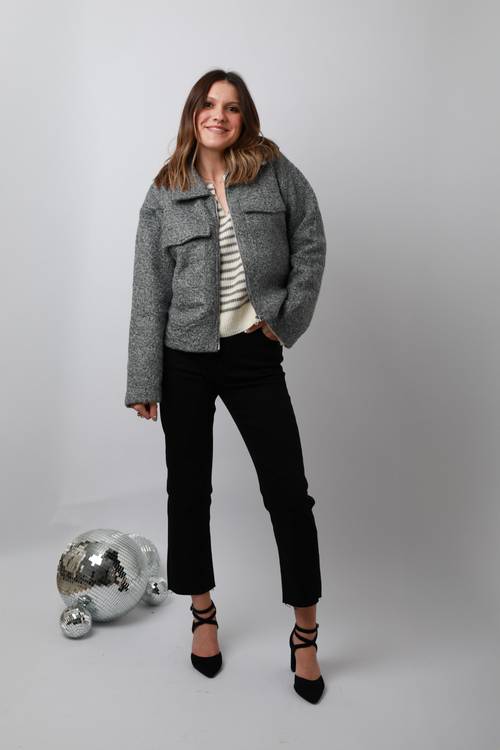 Veste grise 0