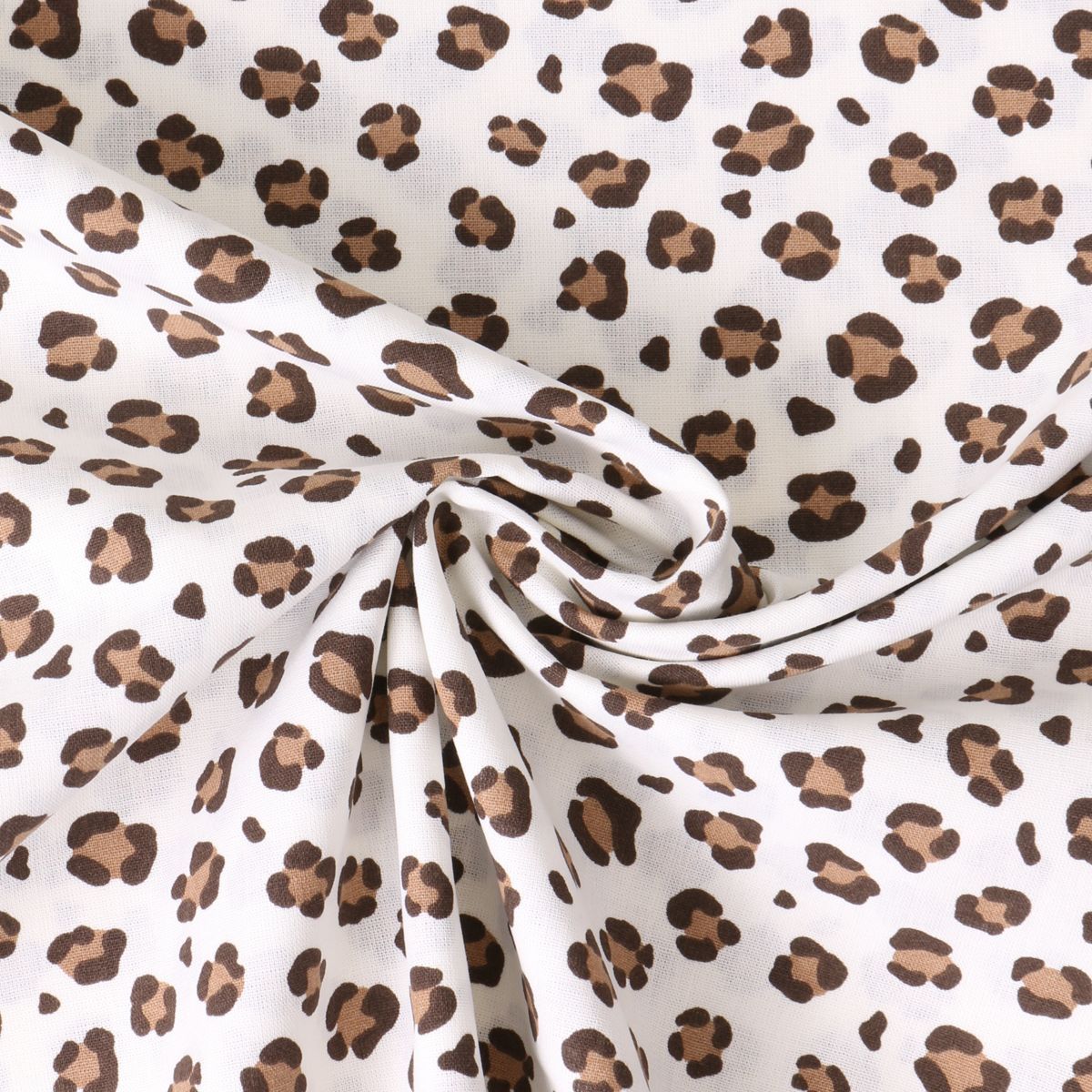 Coton léopard blanc