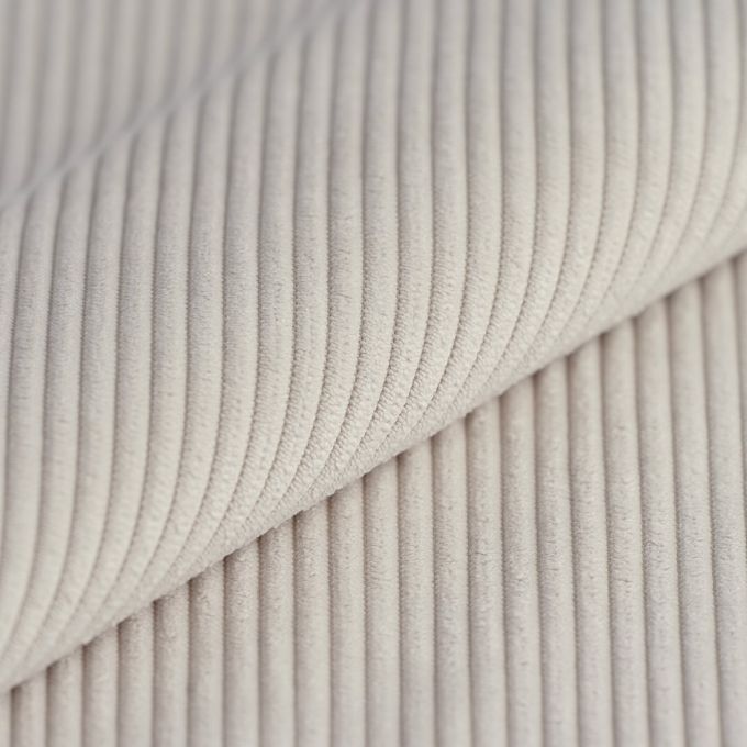 Velours côtelé blanc